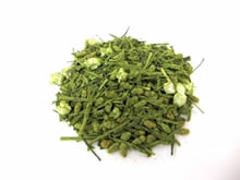 Matcha genmaicha leaf