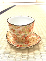 New!!  Tea cup & Saucer for a teacup