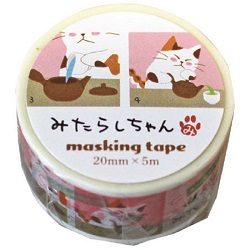 masking tape (How to make Japanese hot tea)